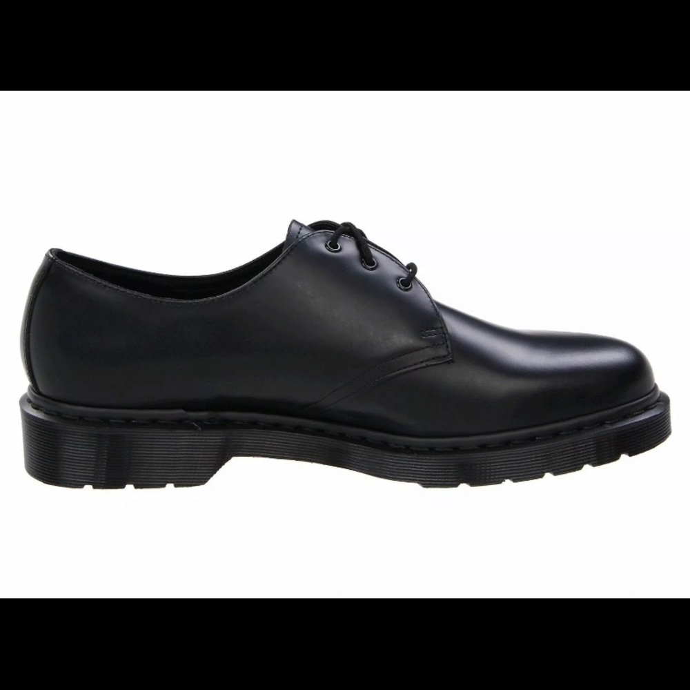 Dr Martens 1461 Mono Black Leather Oxford Shoe